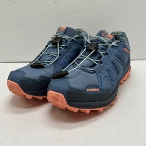 Karrimor Sabre Shoes Womens Size 7 Trail Hiking Outdoors‎ Blue Purple Zip Lace